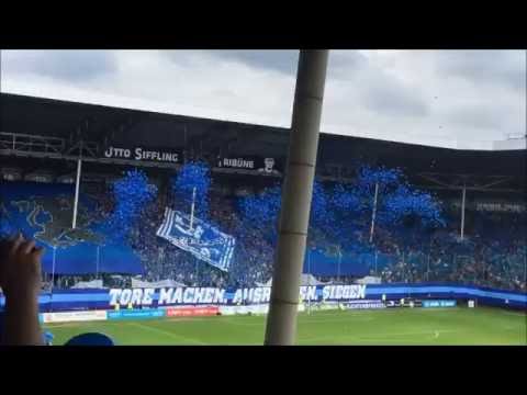 Choreo &amp; Pyro - Mannheim vs. Lotte (Relegation: Waldhof Mannheim - Lotte 0:2 | 29.05.16)