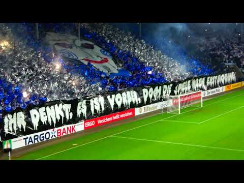 Stimmung - Das Fahnenmeer des Schreckens | 1. FC Magdeburg - Borussia Dortmund [DFB-Pokal] | 4K