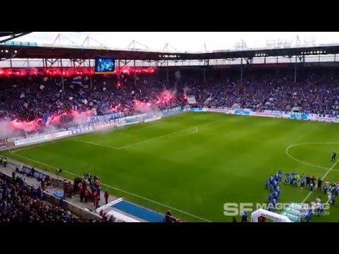 1. FC Magdeburg gegen SG Dynamo Dresden Choreo am 16.04.2016 (HD Apr. 2016)