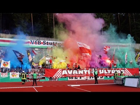 FC Homburg - VfB Stuttgart - DFB Pokal 16/17 Ultras CannstatterKurveTV
