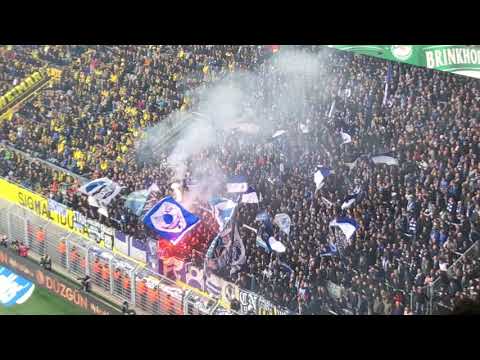 Eskalation zwischen Polizei und Hertha Fans in Dortmund