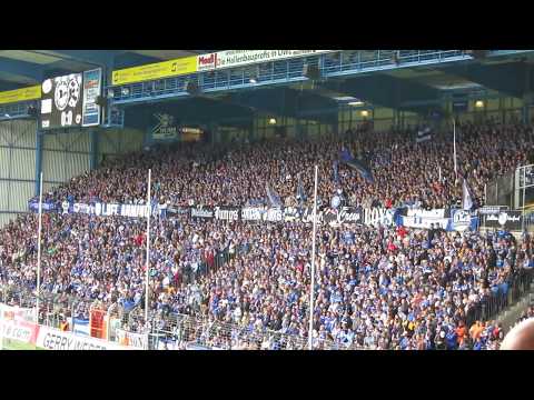 Arminia Bielefeld Support vs Stuttgarter Kickers 2014