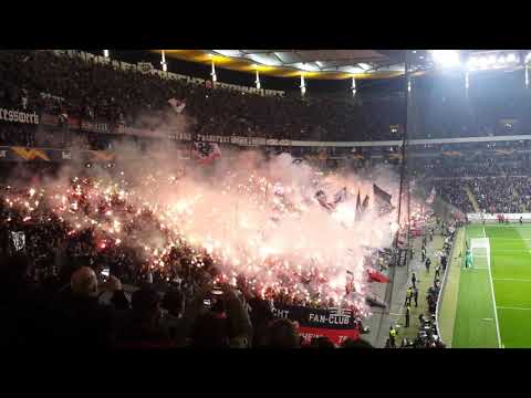 Eintracht Frankfurt - Apollon Limassol FC - 26.10. - Wunderkerzen