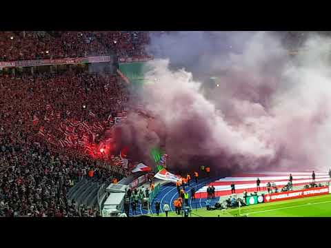 DFB Pokalfinale 2018 Pyro &amp; Choreo