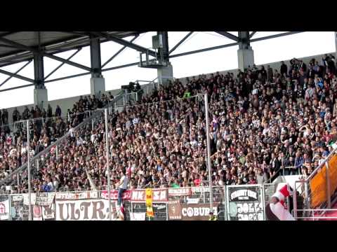 St.Pauli Fans in Ingolstadt 2013