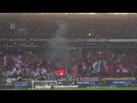 Pyroshow Eintracht Frankfurt 1:1 1.FC Nürnberg Relegation