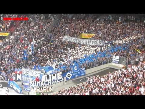 14/15 Pyro-Intro HSV VfB Stuttgart - Hamburger SV (16.05.2015)