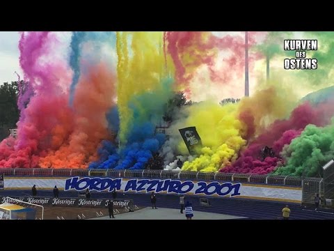FC Carl Zeiss Jena 0:0 Wacker Nordhausen 23.10.2016 | Choreo, Pyro &amp; Support