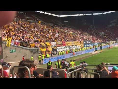Dynamo Dresden Support in Kaiserslautern 2018