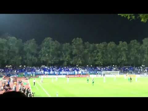 Choreo + Pyro Schalke 04 // FC SCHWEINFURT - SCHALKE 04 17.08.2018