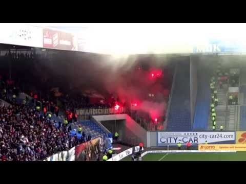 Hansa Rostock - Dynamo Dresden 29.11.2014 Gäste &quot;Choreo&quot;