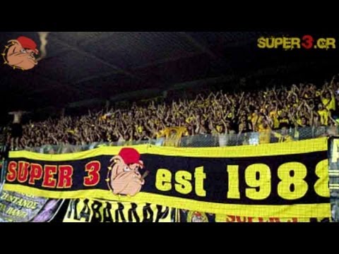 Austria Wien vs ARIS Thessaloniki || 2.000 ARIS fans in Wien