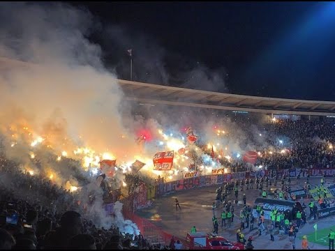 153rd Belgrade Derby - Crvena zvezda vs. Partizan (153 derbi Delije and Grobari, 04/03/17)